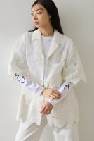 【ウィムガゼット/Whim Gazette】のオーガンジーレースシャツ 人気、トレンドファッション・服の通販 founy(ファニー) ファッション Fashion レディースファッション Fashion for Women トップス・カットソー Cut & Sew Tops シャツ・ブラウス・オフィスカジュアル Elegant Blouses & Button-Ups 2026年 2026 おすすめ Recommended / Our Picks オーガンジー Organza Fabric シアー Sheer, See-Through ショート Short, Short Length スリーブ Sleeve, Long Sleeve / Short Sleeve バランス Balance, Style Balance リアル Real, Realistic レース Lace, Lace Fabric 別注 Limited Edition, Custom Order 半袖 Short Sleeve, Half Sleeve 夏 Summer 春 Spring S/S・春夏 SS, Spring/Summer, Warm Season |ID:prp329100004831985