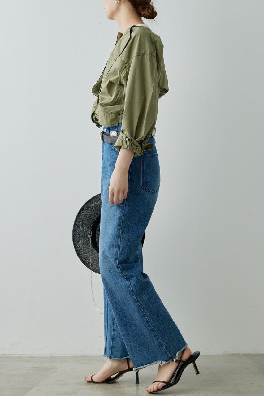 【ガリャルダガランテ/GALLARDAGALANTE】の【リバイバル】インパッチデニム 人気、トレンドファッション・服の通販 founy(ファニー) 　ファッション　Fashion　レディースファッション　Fashion for Women　パンツ　Pants & Trousers　デニムパンツ・ジーンズ・美脚デニム　Denim Jeans & Pants　2026年　2026　カットオフ　Cut-Off Design　シンプル　Simple, Minimal　デニム　Denim, Jeans Material　再入荷　Restock / Back in Stock　夏　Summer　春　Spring　S/S・春夏　SS, Spring/Summer, Warm Season　other-3|ID: prp329100004831992 ipo3291000000035944583