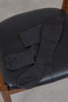 【ガリャルダガランテ/GALLARDAGALANTE】の【MAEE】リブソックス 人気、トレンドファッション・服の通販 founy(ファニー) ファッション Fashion レディースファッション Fashion for Women ソックス&靴下 Socks & Hosiery レッグウェア・ストッキング Legwear & Hosiery 春 Spring ストッキング Stockings, Sheer Tights ソックス Socks, Hosiery ミックス Mix, Mixed Style S/S・春夏 SS, Spring/Summer, Warm Season 日本製 Made In Japan 夏 Summer 2026年 2026 thumbnail チャコールグレー|ID: prp329100004831995 ipo3291000000035183676