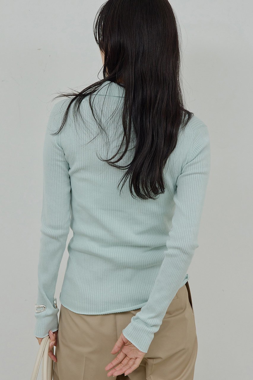 【ガリャルダガランテ/GALLARDAGALANTE】のポロリブニット 人気、トレンドファッション・服の通販 founy(ファニー) 　ファッション　Fashion　レディースファッション　Fashion for Women　トップス・カットソー　Cut & Sew Tops　ニット　Knit Tops & Sweaters　カーディガン・羽織り　Layered Style Cardigans　2026年　2026　カーディガン　Cardigan, Knitwear　夏　Summer　春　Spring　S/S・春夏　SS, Spring/Summer, Warm Season　other-7|ID: prp329100004831999 ipo3291000000035183719