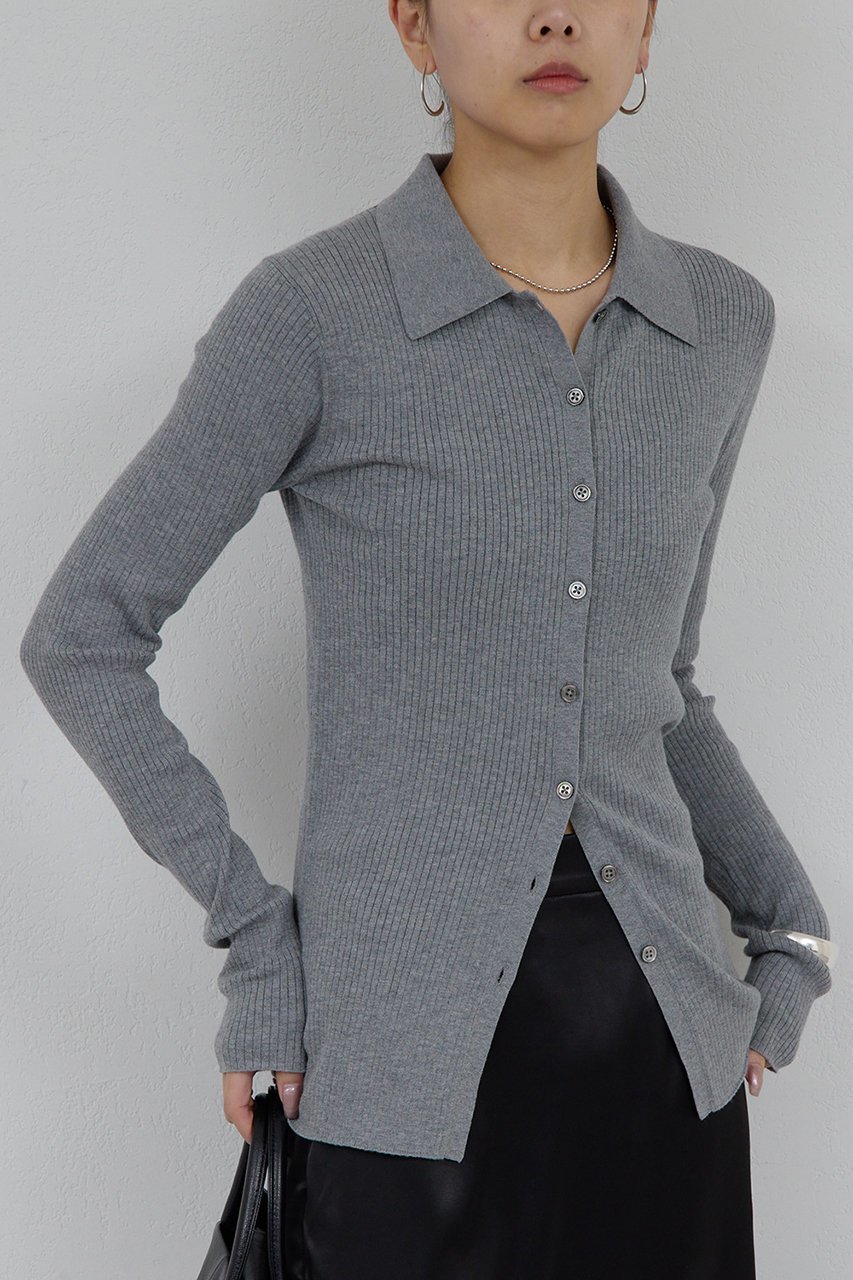 【ガリャルダガランテ/GALLARDAGALANTE】のポロリブニット 人気、トレンドファッション・服の通販 founy(ファニー) ファッション Fashion レディースファッション Fashion for Women トップス・カットソー Cut & Sew Tops ニット Knit Tops & Sweaters カーディガン・羽織り Layered Style Cardigans 2026年 2026 カーディガン Cardigan, Knitwear 夏 Summer 春 Spring S/S・春夏 SS, Spring/Summer, Warm Season other-1|ID: prp329100004831999 ipo3291000000035944597