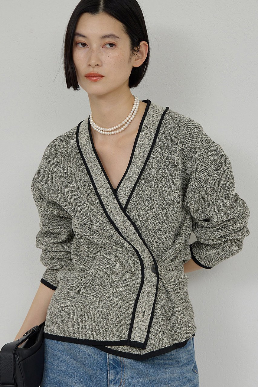 【ガリャルダガランテ/GALLARDAGALANTE】のツイーディカーディガン 人気、トレンドファッション・服の通販 founy(ファニー) 　ファッション　Fashion　レディースファッション　Fashion for Women　トップス・カットソー　Cut & Sew Tops　ニット　Knit Tops & Sweaters　カーディガン・羽織り　Layered Style Cardigans　2026年　2026　カーディガン　Cardigan, Knitwear　ジャケット　Jacket, Outerwear　ツイード　Twill, Twill Weave　デニム　Denim, Jeans Material　夏　Summer　春　Spring　S/S・春夏　SS, Spring/Summer, Warm Season　 other-1|ID: prp329100004832003 ipo3291000000035944606