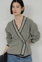 【ガリャルダガランテ/GALLARDAGALANTE】のツイーディカーディガン 人気、トレンドファッション・服の通販 founy(ファニー) ファッション Fashion レディースファッション Fashion for Women トップス・カットソー Cut & Sew Tops ニット Knit Tops & Sweaters カーディガン・羽織り Layered Style Cardigans 2026年 2026 カーディガン Cardigan, Knitwear ジャケット Jacket, Outerwear ツイード Twill, Twill Weave デニム Denim, Jeans Material 夏 Summer 春 Spring S/S・春夏 SS, Spring/Summer, Warm Season thumbnail ブラック|ID: prp329100004832003 ipo3291000000035944607