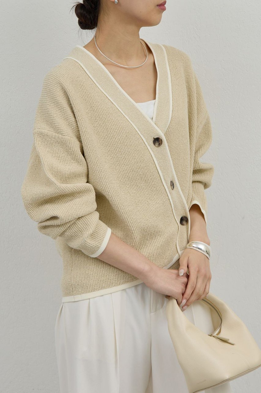 【ガリャルダガランテ/GALLARDAGALANTE】のツイーディカーディガン 人気、トレンドファッション・服の通販 founy(ファニー) 　ファッション　Fashion　レディースファッション　Fashion for Women　トップス・カットソー　Cut & Sew Tops　ニット　Knit Tops & Sweaters　カーディガン・羽織り　Layered Style Cardigans　2026年　2026　カーディガン　Cardigan, Knitwear　ジャケット　Jacket, Outerwear　ツイード　Twill, Twill Weave　デニム　Denim, Jeans Material　夏　Summer　春　Spring　S/S・春夏　SS, Spring/Summer, Warm Season　other-6|ID: prp329100004832003 ipo3291000000035944613