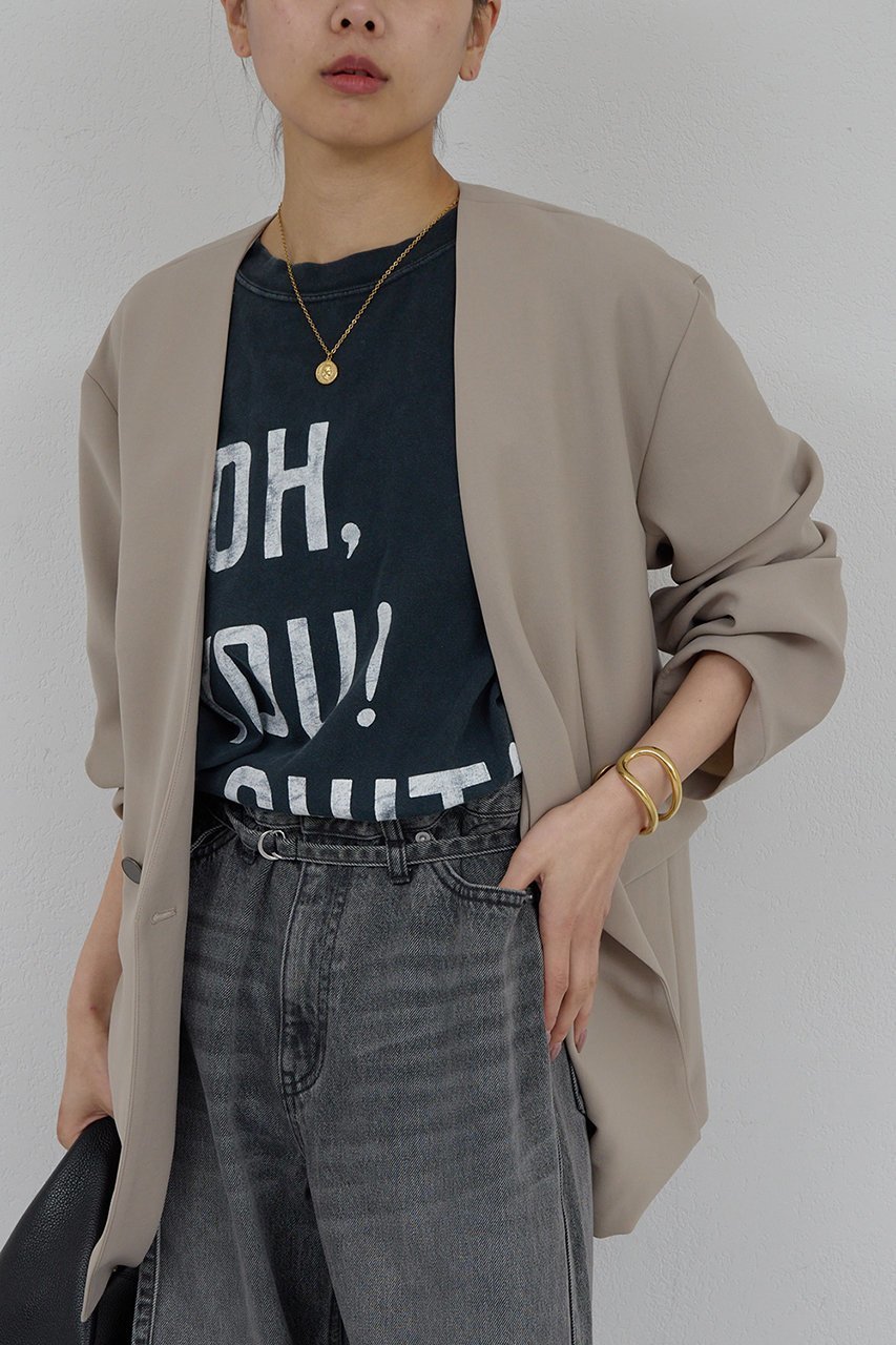 【ガリャルダガランテ/GALLARDAGALANTE】のジャージーノーカラージャケット 人気、トレンドファッション・服の通販 founy(ファニー) ファッション Fashion レディースファッション Fashion for Women アウター Coat / Outerwear Collection レディースジャケット・軽アウター Jackets ノーカラージャケット / シンプル上品コーデ Collarless Jackets 2026年 2026 インナー Innerwear カーディガン Cardigan, Knitwear ジャケット Jacket, Outerwear エレガント 上品 Elegant 夏 Summer 旅行 Travel 春 Spring S/S・春夏 SS, Spring/Summer, Warm Season 軽量 Lightweight, Ultra Light other-5|ID: prp329100004832004 ipo3291000000035183760