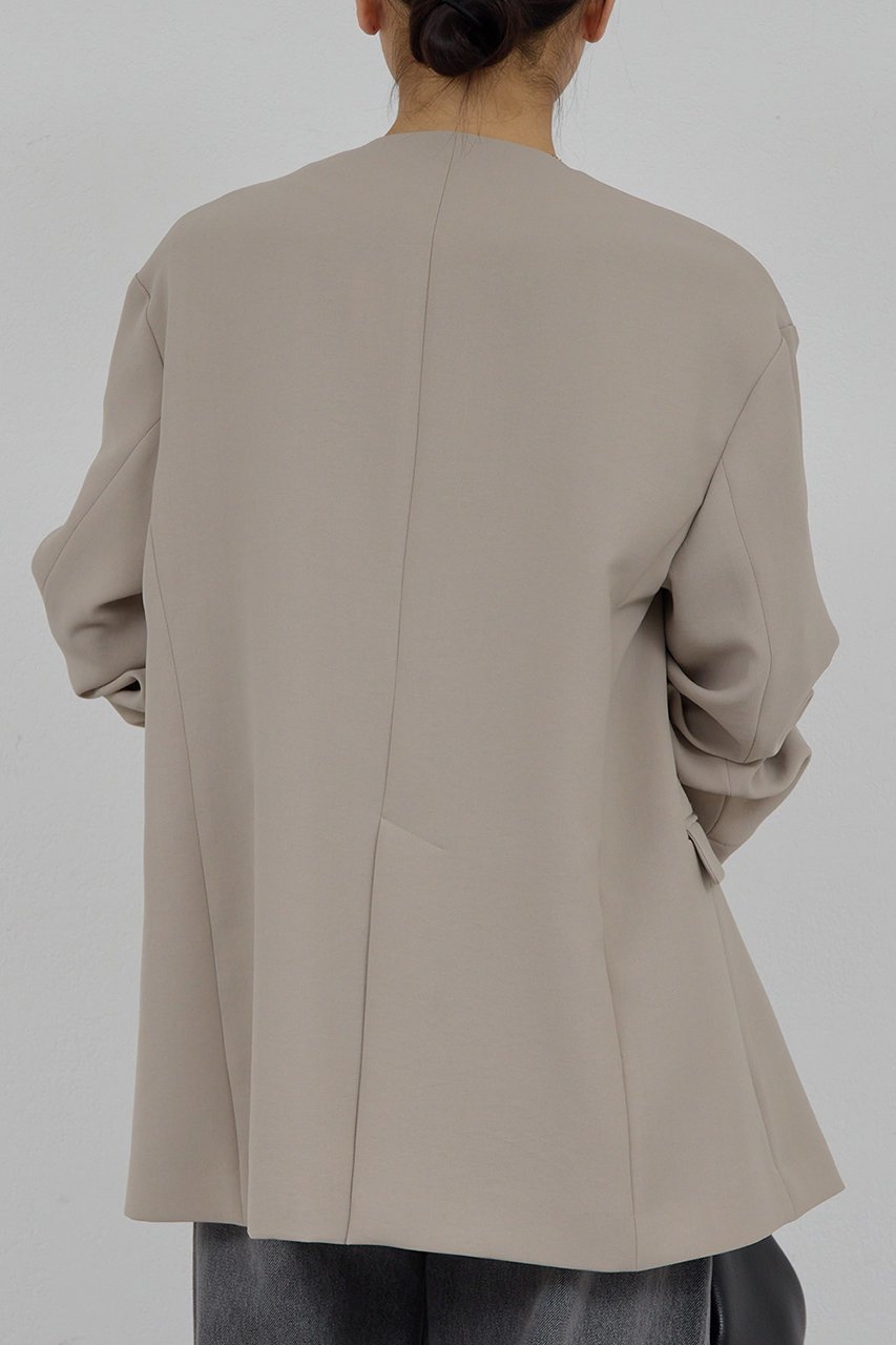 【ガリャルダガランテ/GALLARDAGALANTE】のジャージーノーカラージャケット 人気、トレンドファッション・服の通販 founy(ファニー) ファッション Fashion レディースファッション Fashion for Women アウター Coat / Outerwear Collection レディースジャケット・軽アウター Jackets ノーカラージャケット / シンプル上品コーデ Collarless Jackets 2026年 2026 インナー Innerwear カーディガン Cardigan, Knitwear ジャケット Jacket, Outerwear エレガント 上品 Elegant 夏 Summer 旅行 Travel 春 Spring S/S・春夏 SS, Spring/Summer, Warm Season 軽量 Lightweight, Ultra Light other-7|ID: prp329100004832004 ipo3291000000035183762