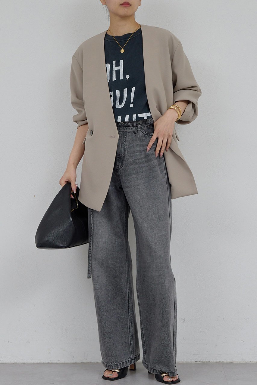 【ガリャルダガランテ/GALLARDAGALANTE】のジャージーノーカラージャケット 人気、トレンドファッション・服の通販 founy(ファニー) 　ファッション　Fashion　レディースファッション　Fashion for Women　アウター　Coat / Outerwear Collection　レディースジャケット・軽アウター　Jackets　ノーカラージャケット / シンプル上品コーデ　Collarless Jackets　2026年　2026　インナー　Innerwear　カーディガン　Cardigan, Knitwear　ジャケット　Jacket, Outerwear　エレガント 上品　Elegant　夏　Summer　旅行　Travel　春　Spring　S/S・春夏　SS, Spring/Summer, Warm Season　軽量　Lightweight, Ultra Light　other-2|ID: prp329100004832004 ipo3291000000036162290