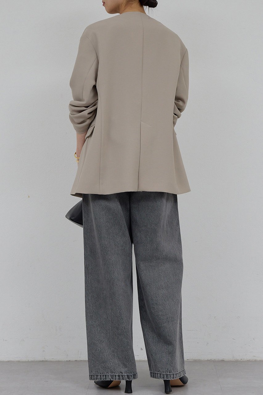 【ガリャルダガランテ/GALLARDAGALANTE】のジャージーノーカラージャケット 人気、トレンドファッション・服の通販 founy(ファニー) 　ファッション　Fashion　レディースファッション　Fashion for Women　アウター　Coat / Outerwear Collection　レディースジャケット・軽アウター　Jackets　ノーカラージャケット / シンプル上品コーデ　Collarless Jackets　2026年　2026　インナー　Innerwear　カーディガン　Cardigan, Knitwear　ジャケット　Jacket, Outerwear　エレガント 上品　Elegant　夏　Summer　旅行　Travel　春　Spring　S/S・春夏　SS, Spring/Summer, Warm Season　軽量　Lightweight, Ultra Light　other-4|ID: prp329100004832004 ipo3291000000036162297