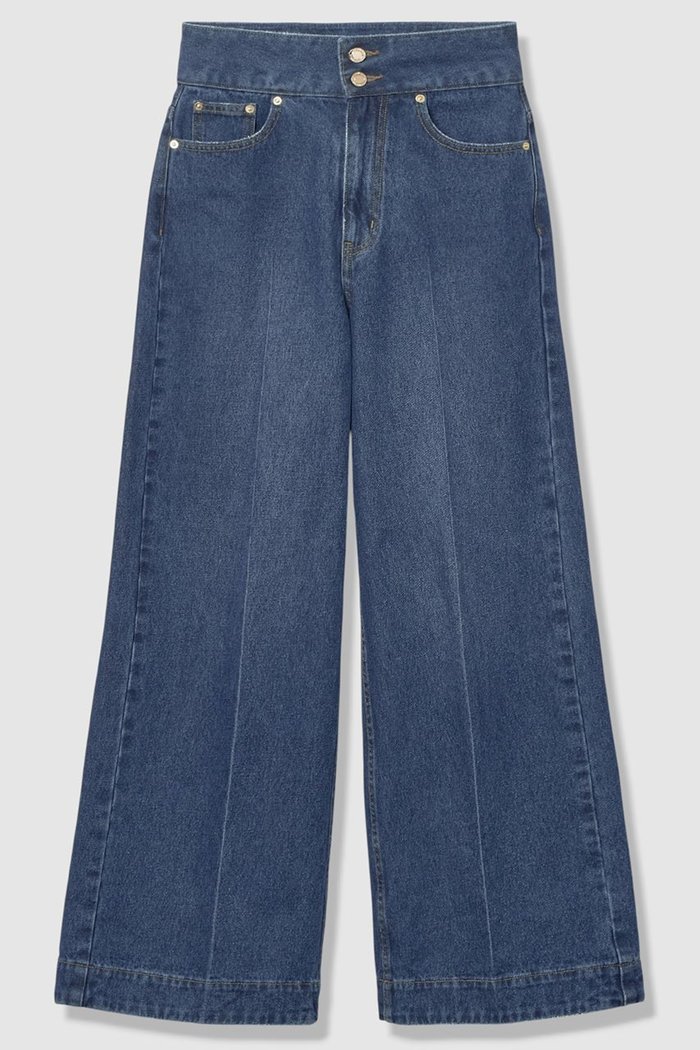 【アルアバイル/allureville】の【LOULOU WILLOUGHBY】ハイウエストワイドデニムパンツ インテリア・キッズ・メンズ・レディースファッション・服の通販 founy(ファニー) https://founy.com/ ファッション Fashion レディースファッション Fashion for Women パンツ Pants & Trousers デニムパンツ・ジーンズ・美脚デニム Denim Jeans & Pants 2026年 2026 スラックス Slacks, Dress Pants デニム Denim, Jeans Material ワイド Wide, Wide Fit ヴィンテージ Vintage Style 夏 Summer 春 Spring S/S・春夏 SS, Spring/Summer, Warm Season |ID: prp329100004832007 ipo3291000000035398203