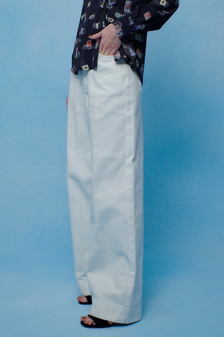 【アルアバイル/allureville】の【LOULOU WILLOUGHBY】ハイウエストワイドデニムパンツ 人気、トレンドファッション・服の通販 founy(ファニー) 　ファッション　Fashion　レディースファッション　Fashion for Women　パンツ　Pants & Trousers　デニムパンツ・ジーンズ・美脚デニム　Denim Jeans & Pants　2026年　2026　スラックス　Slacks, Dress Pants　デニム　Denim, Jeans Material　ワイド　Wide, Wide Fit　ヴィンテージ　Vintage Style　夏　Summer　春　Spring　S/S・春夏　SS, Spring/Summer, Warm Season　other-5|ID: prp329100004832007 ipo3291000000035398209