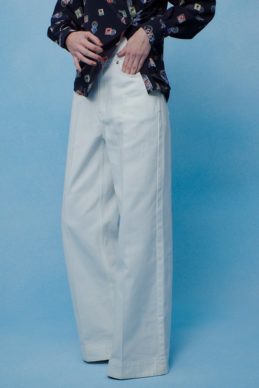 【アルアバイル/allureville】の【LOULOU WILLOUGHBY】ハイウエストワイドデニムパンツ 人気、トレンドファッション・服の通販 founy(ファニー) 　ファッション　Fashion　レディースファッション　Fashion for Women　パンツ　Pants & Trousers　デニムパンツ・ジーンズ・美脚デニム　Denim Jeans & Pants　2026年　2026　スラックス　Slacks, Dress Pants　デニム　Denim, Jeans Material　ワイド　Wide, Wide Fit　ヴィンテージ　Vintage Style　夏　Summer　春　Spring　S/S・春夏　SS, Spring/Summer, Warm Season　other-7|ID: prp329100004832007 ipo3291000000035398211