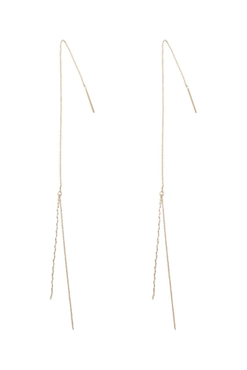 【エリオポール/heliopole】の【wePERM】Duo ピアス インテリア・キッズ・メンズ・レディースファッション・服の通販 founy(ファニー) 　ファッション　Fashion　レディースファッション　Fashion for Women　ジュエリー　Jewelry　ファッションリング　Fashion Rings　イヤリング・フープ・ドロップタイプ　Hoop, Drop & Clip Earrings　2026年　2026　イヤリング　Earrings　チェーン　Chain, Chain Strap　ロング　Long, Long-Length　夏　Summer　春　Spring　S/S・春夏　SS, Spring/Summer, Warm Season　ゴールド|ID: prp329100004832728 ipo3291000000035191383