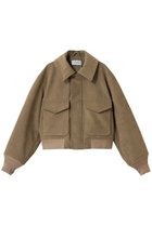 【ザ リラクス/THE RERACS】のA2 ジャケット W 人気、トレンドファッション・服の通販 founy(ファニー) ファッション Fashion レディースファッション Fashion for Women アウター Coat / Outerwear Collection レディースジャケット・軽アウター Jackets 2026年 2026 おすすめ Recommended / Our Picks ショート Short, Short Length ジャケット Jacket, Outerwear バランス Balance, Style Balance フレア Flare, Flared ポケット Pocket, Pocket Detail マニッシュ Mannish, Boyish ワイド Wide, Wide Fit 再入荷 Restock / Back in Stock 夏 Summer 春 Spring S/S・春夏 SS, Spring/Summer, Warm Season thumbnail キャメル|ID: prp329100004832736 ipo3291000000035191436