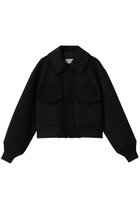 【ザ リラクス/THE RERACS】のA2 ジャケット W 人気、トレンドファッション・服の通販 founy(ファニー) ファッション Fashion レディースファッション Fashion for Women アウター Coat / Outerwear Collection レディースジャケット・軽アウター Jackets 2026年 2026 おすすめ Recommended / Our Picks ショート Short, Short Length ジャケット Jacket, Outerwear バランス Balance, Style Balance フレア Flare, Flared ポケット Pocket, Pocket Detail マニッシュ Mannish, Boyish ワイド Wide, Wide Fit 夏 Summer 春 Spring S/S・春夏 SS, Spring/Summer, Warm Season thumbnail ブラック|ID: prp329100004832736 ipo3291000000036091765