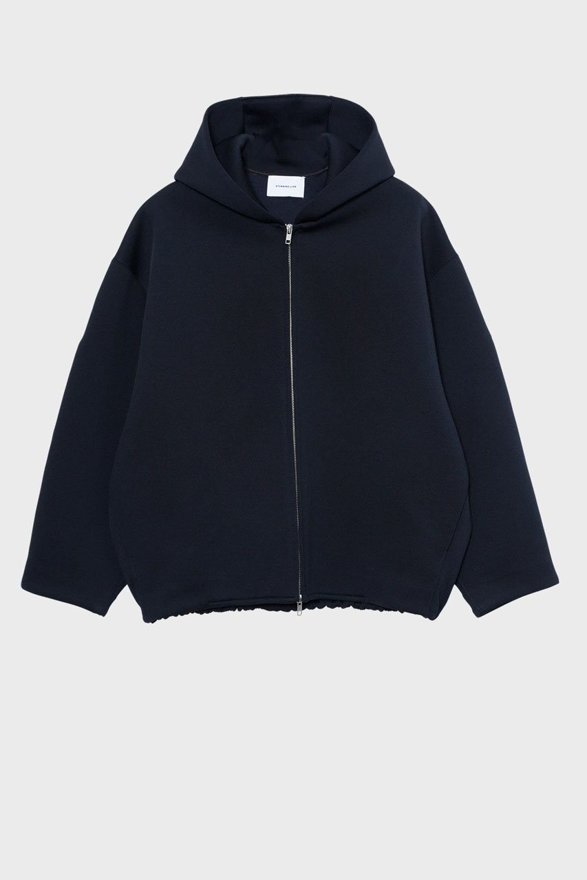 【スタニングルアー/STUNNING LURE】の【1/21 11:00販売開始】rリサイクルポリエステルフーディー インテリア・キッズ・メンズ・レディースファッション・服の通販 founy(ファニー) ファッション Fashion レディースファッション Fashion for Women トップス・カットソー Cut & Sew Tops シャツ・ブラウス・オフィスカジュアル Elegant Blouses & Button-Ups レディースパーカー・カジュアルフーディー Casual Hoodies & Sweatshirts ロングTシャツ・Tシャツ Longline T-Shirts & Tees スウェット・クルーネックトップス Sweatshirts & Crewnecks / Relaxed Fit Sweat Tops カットソー・ベーシックTシャツ Cut-and-Sewn Tops / Stretch Tees & Basics 2026年 2026 パターン Pattern, Design Print フォルム Silhouette, Form ボンディング Bonding, Bonded Fabric 切替 Switching, Contrast Panel 夏 Summer 春 Spring S/S・春夏 SS, Spring/Summer, Warm Season ネイビー|ID: prp329100004832740 ipo3291000000035191472