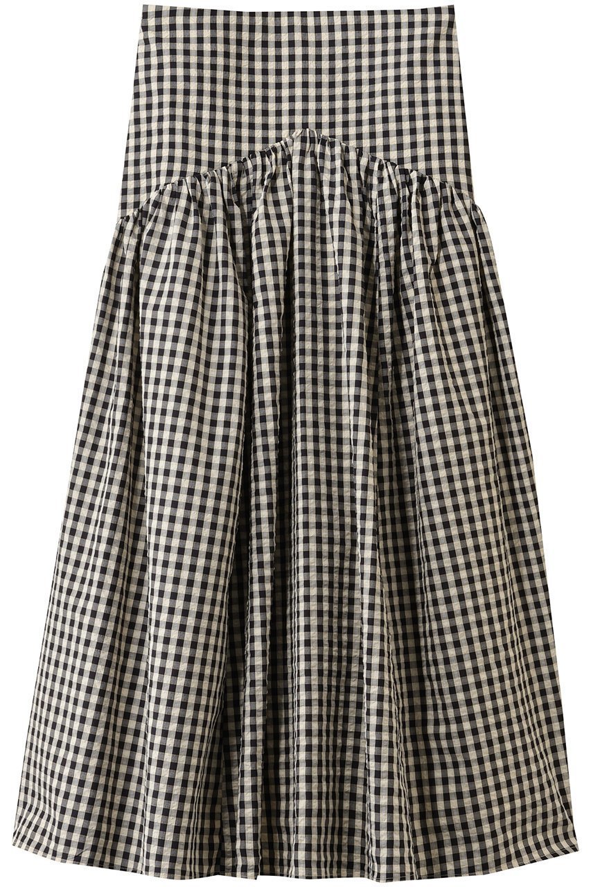 【マノフ/MANOF】のHIGH WAIST TIERED SKIRTボトムス インテリア・キッズ・メンズ・レディースファッション・服の通販 founy(ファニー) 　ファッション　Fashion　レディースファッション　Fashion for Women　スカート　Skirts　ティアードスカート　Tiered Skirts　ロングスカート　Long Skirts / Maxi & Midi Skirts　2026年　2026　おすすめ　Recommended / Our Picks　ギャザー　Gathered, Ruffled　シェイプ　Shape, Slim Fit　スウェット / スエット　Sweatshirt, Sweatwear　ミックス　Mix, Mixed Style　リボン　Ribbon, Bow　ロング　Long, Long-Length　夏　Summer　春　Spring　S/S・春夏　SS, Spring/Summer, Warm Season　MIX|ID: prp329100004832741 ipo3291000000035191485