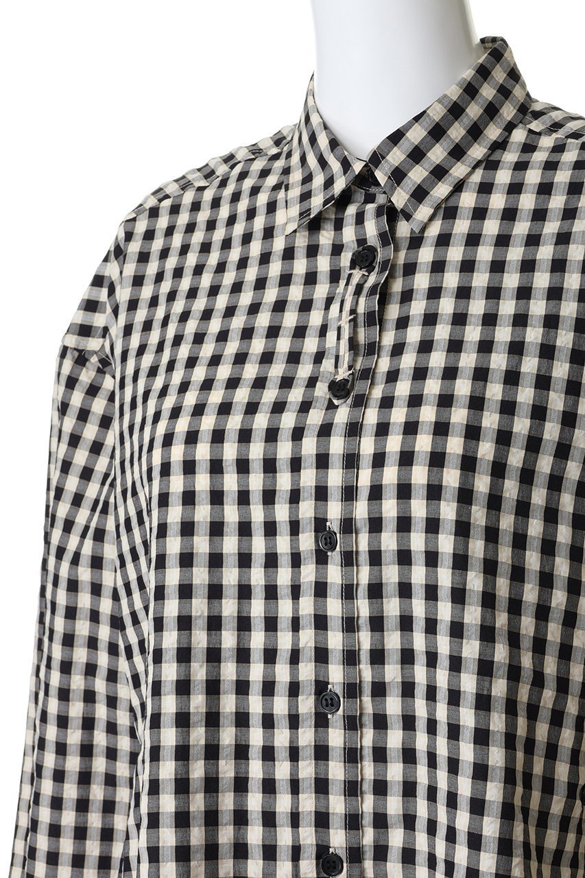 【マノフ/MANOF】のOVER SIZED 2WAY SHIRTSトップス 人気、トレンドファッション・服の通販 founy(ファニー) ファッション Fashion レディースファッション Fashion for Women トップス・カットソー Cut & Sew Tops シャツ・ブラウス・オフィスカジュアル Elegant Blouses & Button-Ups 2026年 2026 ギンガム Gingham, Gingham Fabric シンプル Simple, Minimal スリット Slit, Slit Detail スリーブ Sleeve, Long Sleeve / Short Sleeve チェック Check, Plaid, Tartan フロント Front, Front Design ロング Long, Long-Length 夏 Summer 春 Spring S/S・春夏 SS, Spring/Summer, Warm Season other-5|ID: prp329100004832742 ipo3291000000036091798