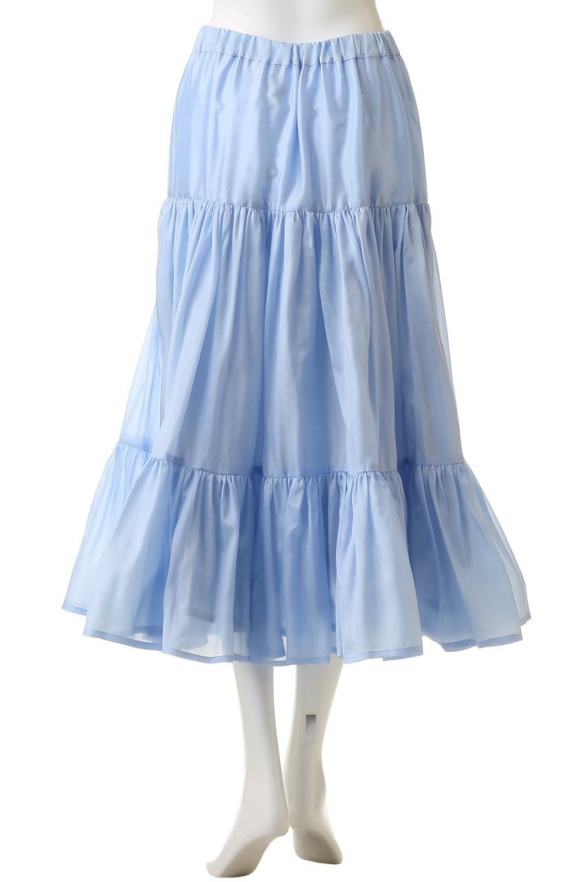 【サイ サイベーシックス/Scye SCYE BASICS】のSilk Parachute Cloth ティアード スカート 人気、トレンドファッション・服の通販 founy(ファニー) 　ファッション　Fashion　レディースファッション　Fashion for Women　スカート　Skirts　ティアードスカート　Tiered Skirts　ロングスカート　Long Skirts / Maxi & Midi Skirts　2026年　2026　ギャザー　Gathered, Ruffled　シルク　Silk, 100% Silk　スペシャル　Special, Limited Edition　ティアード　Tiered, Tiered Style　ドレープ　Drape, Draping Fabric　ロング　Long, Long-Length　夏　Summer　春　Spring　S/S・春夏　SS, Spring/Summer, Warm Season　other-4|ID: prp329100004832743 ipo3291000000036091808