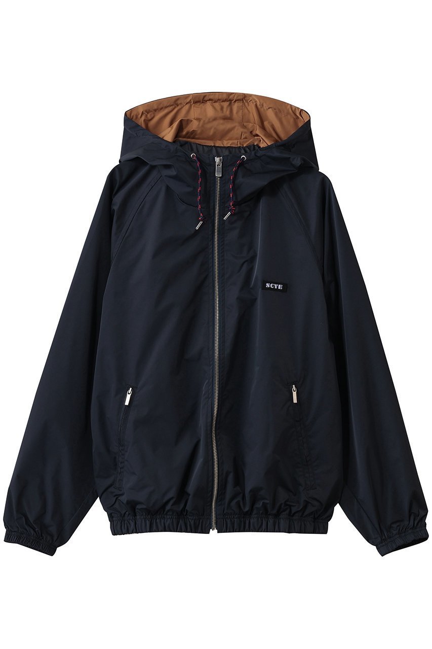 【サイ サイベーシックス/Scye SCYE BASICS】のHigh Density Twill Shell フーディッド ジャケット インテリア・キッズ・メンズ・レディースファッション・服の通販 founy(ファニー) 　ファッション　Fashion　レディースファッション　Fashion for Women　アウター　Coat / Outerwear Collection　レディースジャケット・軽アウター　Jackets　春　Spring　軽量　Lightweight, Ultra Light　シンプル　Simple, Minimal　ジャケット　Jacket, Outerwear　スポーティ　Sporty, Casual Athletic　ツイル　Twist, Twisted Detail　なめらか　Smooth, Silky Texture　フォルム　Silhouette, Form　ブラウジング　Blouson Silhouette, Cinched Waist　S/S・春夏　SS, Spring/Summer, Warm Season　夏　Summer　2026年　2026　ダークネイビー|ID: prp329100004832744 ipo3291000000035191507