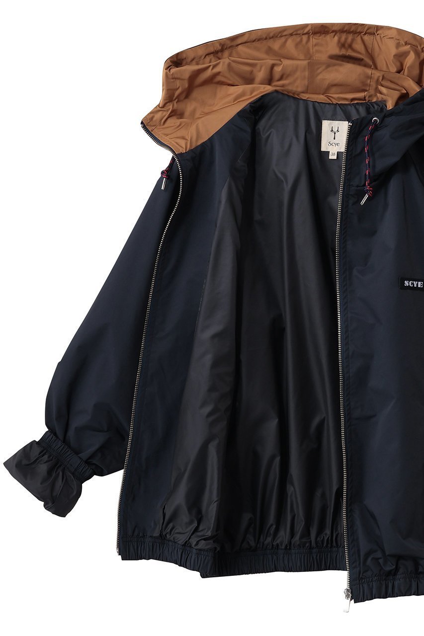 【サイ サイベーシックス/Scye SCYE BASICS】のHigh Density Twill Shell フーディッド ジャケット 人気、トレンドファッション・服の通販 founy(ファニー) 　ファッション　Fashion　レディースファッション　Fashion for Women　アウター　Coat / Outerwear Collection　レディースジャケット・軽アウター　Jackets　春　Spring　軽量　Lightweight, Ultra Light　シンプル　Simple, Minimal　ジャケット　Jacket, Outerwear　スポーティ　Sporty, Casual Athletic　ツイル　Twist, Twisted Detail　なめらか　Smooth, Silky Texture　フォルム　Silhouette, Form　ブラウジング　Blouson Silhouette, Cinched Waist　S/S・春夏　SS, Spring/Summer, Warm Season　夏　Summer　2026年　2026　other-6|ID: prp329100004832744 ipo3291000000035191512