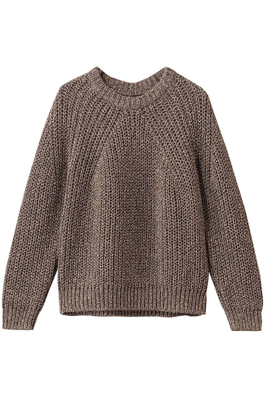 【バトナー/BATONER】のMIXED COLOR シグネチャー クルーネック 人気、トレンドファッション・服の通販 founy(ファニー) 　ファッション　Fashion　レディースファッション　Fashion for Women　トップス・カットソー　Cut & Sew Tops　ニット　Knit Tops & Sweaters　カジュアルプルオーバー・ニットトップス　Pullovers & Knit Tops / Casual Pullovers　2026年　2026　コーティング　Coating, Coated Finish　シンプル　Simple, Minimal　フラット　Flat, Flat Shoes　ミックス　Mix, Mixed Style　夏　Summer　春　Spring　S/S・春夏　SS, Spring/Summer, Warm Season　 other-1|ID: prp329100004832764 ipo3291000000036091888