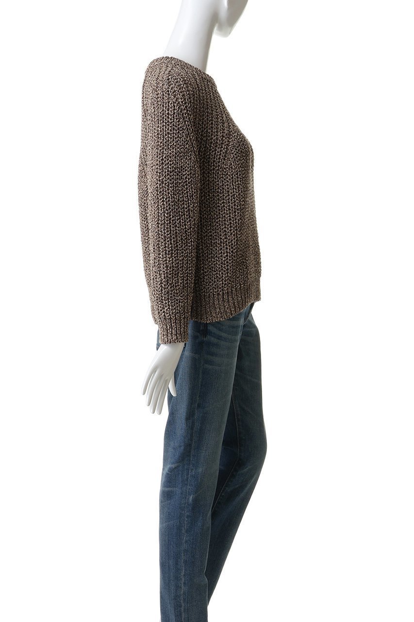 【バトナー/BATONER】のMIXED COLOR シグネチャー クルーネック 人気、トレンドファッション・服の通販 founy(ファニー) 　ファッション　Fashion　レディースファッション　Fashion for Women　トップス・カットソー　Cut & Sew Tops　ニット　Knit Tops & Sweaters　カジュアルプルオーバー・ニットトップス　Pullovers & Knit Tops / Casual Pullovers　2026年　2026　コーティング　Coating, Coated Finish　シンプル　Simple, Minimal　フラット　Flat, Flat Shoes　ミックス　Mix, Mixed Style　夏　Summer　春　Spring　S/S・春夏　SS, Spring/Summer, Warm Season　other-3|ID: prp329100004832764 ipo3291000000036091895