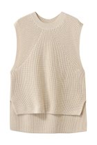 【バトナー/BATONER】のシグネチャー クルーネック ベスト 人気、トレンドファッション・服の通販 founy(ファニー) ファッション Fashion レディースファッション Fashion for Women トップス・カットソー Cut & Sew Tops ニット Knit Tops & Sweaters ベスト&ジレ / 重ね着スタイル Vests & Gilets カジュアルプルオーバー・ニットトップス Pullovers & Knit Tops / Casual Pullovers 2026年 2026 ベスト Vest, Waistcoat ベーシック Basic, Essential 夏 Summer 定番 Standard, Basic Item 春 Spring S/S・春夏 SS, Spring/Summer, Warm Season thumbnail アイボリー|ID: prp329100004832766 ipo3291000000035191649