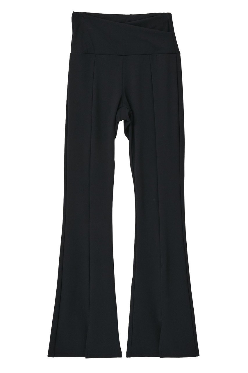 【ジュリエ/Julier】のYOGA FITフレアレギンス インテリア・キッズ・メンズ・レディースファッション・服の通販 founy(ファニー) 　ファッション　Fashion　レディースファッション　Fashion for Women　パンツ　Pants & Trousers　レギンス　Leggings & Stretch Pants　スポーツウェア　Functional & Stylish Sportswear　2026年　2026　スポーツ　Sports, Activewear　スリット　Slit, Slit Detail　センター　Center, Center Line　フレア　Flare, Flared　フロント　Front, Front Design　ヨガ　Yoga, Yoga Wear　レギンス　Leggings, Stretch Pants　人気　Popular, Best Seller　夏　Summer　春　Spring　S/S・春夏　SS, Spring/Summer, Warm Season　水着　Swimsuit, Swimwear　ブラック|ID: prp329100004832779 ipo3291000000035191864