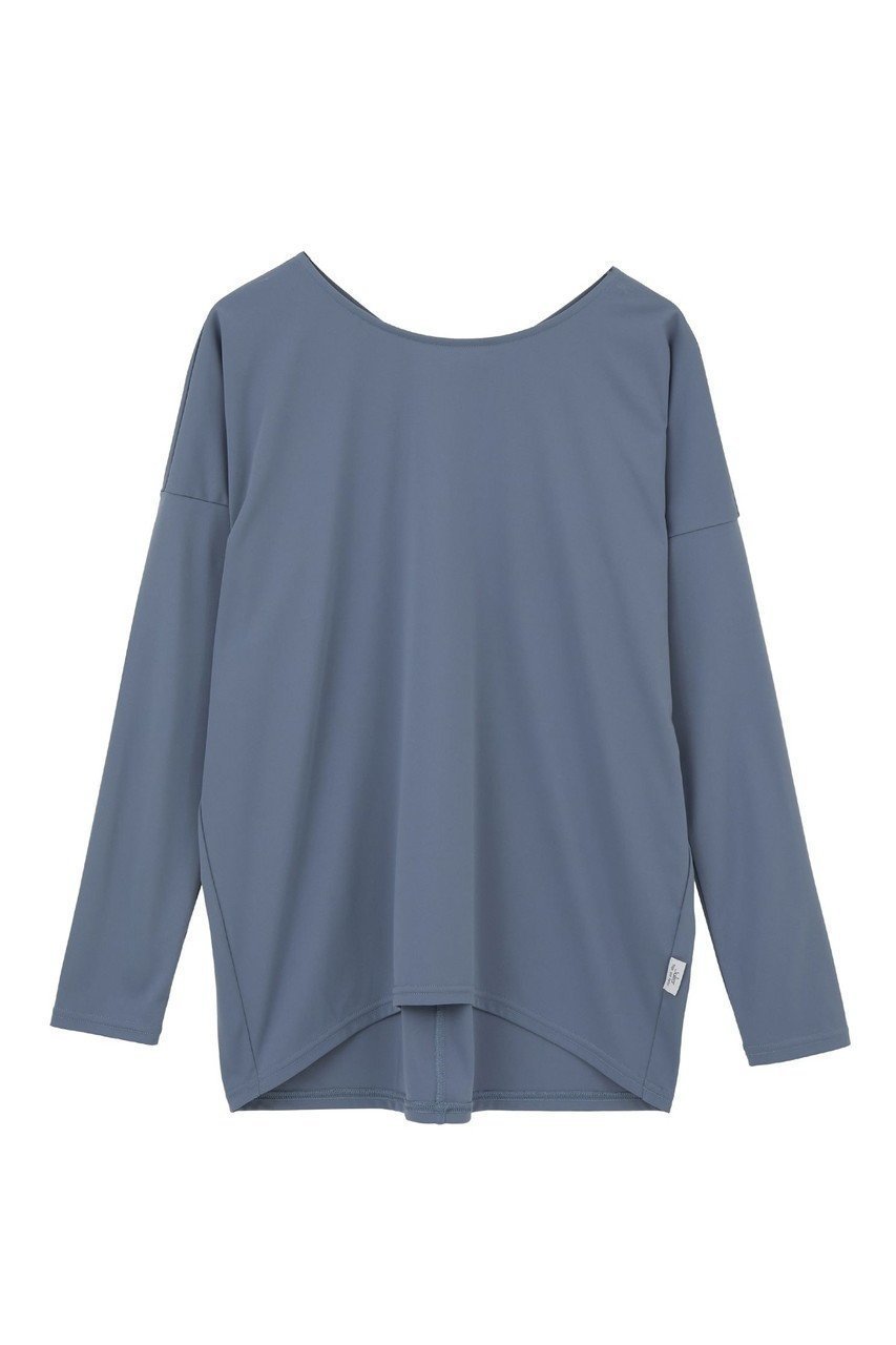 【ジュリエ/Julier】のアクティブフローロングスリーブプルオーバー インテリア・キッズ・メンズ・レディースファッション・服の通販 founy(ファニー) 　ファッション　Fashion　レディースファッション　Fashion for Women　トップス・カットソー　Cut & Sew Tops　カジュアルプルオーバー・ニットトップス　Pullovers & Knit Tops / Casual Pullovers　スポーツウェア　Functional & Stylish Sportswear　スポーツ トップス　Athletic Tops / Workout Tops / Training Shirts　2026年　2026　おすすめ　Recommended / Our Picks　ショルダー　Shoulder, Shoulder Strap　シンプル　Simple, Minimal　スポーツ　Sports, Activewear　ドロップ　Drop Shoulder, Dropped Style　フロント　Front, Front Design　ヨガ　Yoga, Yoga Wear　ワーク　Workwear, Utility Style　吸水　Absorbent, Quick-Dry　夏　Summer　春　Spring　S/S・春夏　SS, Spring/Summer, Warm Season　長袖　Long Sleeve, Full Sleeve　ブルー|ID: prp329100004832780 ipo3291000000035191874