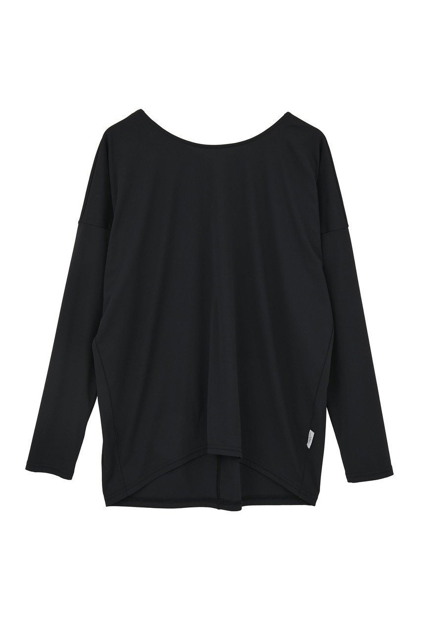 【ジュリエ/Julier】のアクティブフローロングスリーブプルオーバー インテリア・キッズ・メンズ・レディースファッション・服の通販 founy(ファニー) 　ファッション　Fashion　レディースファッション　Fashion for Women　トップス・カットソー　Cut & Sew Tops　カジュアルプルオーバー・ニットトップス　Pullovers & Knit Tops / Casual Pullovers　スポーツウェア　Functional & Stylish Sportswear　スポーツ トップス　Athletic Tops / Workout Tops / Training Shirts　2026年　2026　おすすめ　Recommended / Our Picks　ショルダー　Shoulder, Shoulder Strap　シンプル　Simple, Minimal　スポーツ　Sports, Activewear　ドロップ　Drop Shoulder, Dropped Style　フロント　Front, Front Design　ヨガ　Yoga, Yoga Wear　ワーク　Workwear, Utility Style　吸水　Absorbent, Quick-Dry　夏　Summer　春　Spring　S/S・春夏　SS, Spring/Summer, Warm Season　長袖　Long Sleeve, Full Sleeve　ブラック|ID: prp329100004832780 ipo3291000000035191875