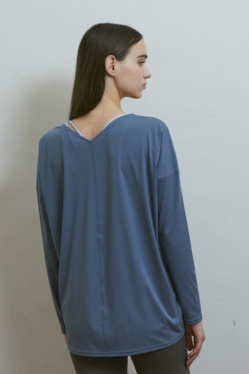 【ジュリエ/Julier】のアクティブフローロングスリーブプルオーバー 人気、トレンドファッション・服の通販 founy(ファニー) 　ファッション　Fashion　レディースファッション　Fashion for Women　トップス・カットソー　Cut & Sew Tops　カジュアルプルオーバー・ニットトップス　Pullovers & Knit Tops / Casual Pullovers　スポーツウェア　Functional & Stylish Sportswear　スポーツ トップス　Athletic Tops / Workout Tops / Training Shirts　2026年　2026　おすすめ　Recommended / Our Picks　ショルダー　Shoulder, Shoulder Strap　シンプル　Simple, Minimal　スポーツ　Sports, Activewear　ドロップ　Drop Shoulder, Dropped Style　フロント　Front, Front Design　ヨガ　Yoga, Yoga Wear　ワーク　Workwear, Utility Style　吸水　Absorbent, Quick-Dry　夏　Summer　春　Spring　S/S・春夏　SS, Spring/Summer, Warm Season　長袖　Long Sleeve, Full Sleeve　other-4|ID: prp329100004832780 ipo3291000000035191878