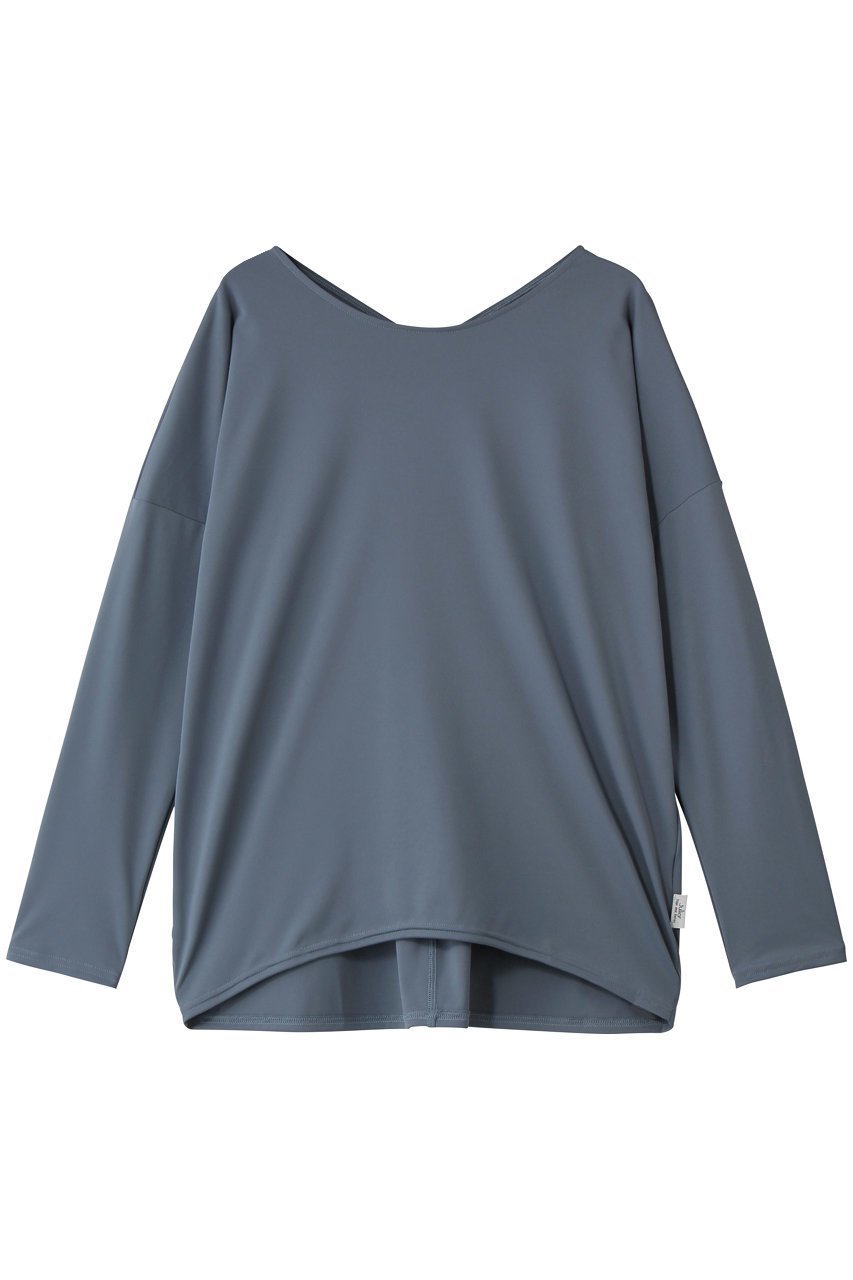 【ジュリエ/Julier】のアクティブフローロングスリーブプルオーバー インテリア・キッズ・メンズ・レディースファッション・服の通販 founy(ファニー) 　ファッション　Fashion　レディースファッション　Fashion for Women　トップス・カットソー　Cut & Sew Tops　カジュアルプルオーバー・ニットトップス　Pullovers & Knit Tops / Casual Pullovers　スポーツウェア　Functional & Stylish Sportswear　スポーツ トップス　Athletic Tops / Workout Tops / Training Shirts　2026年　2026　スポーツ　Sports, Activewear　ヘムライン　Hemline, Bottom Cut　ヨガ　Yoga, Yoga Wear　ワーク　Workwear, Utility Style　夏　Summer　春　Spring　S/S・春夏　SS, Spring/Summer, Warm Season　ブルー|ID: prp329100004832780 ipo3291000000036091960