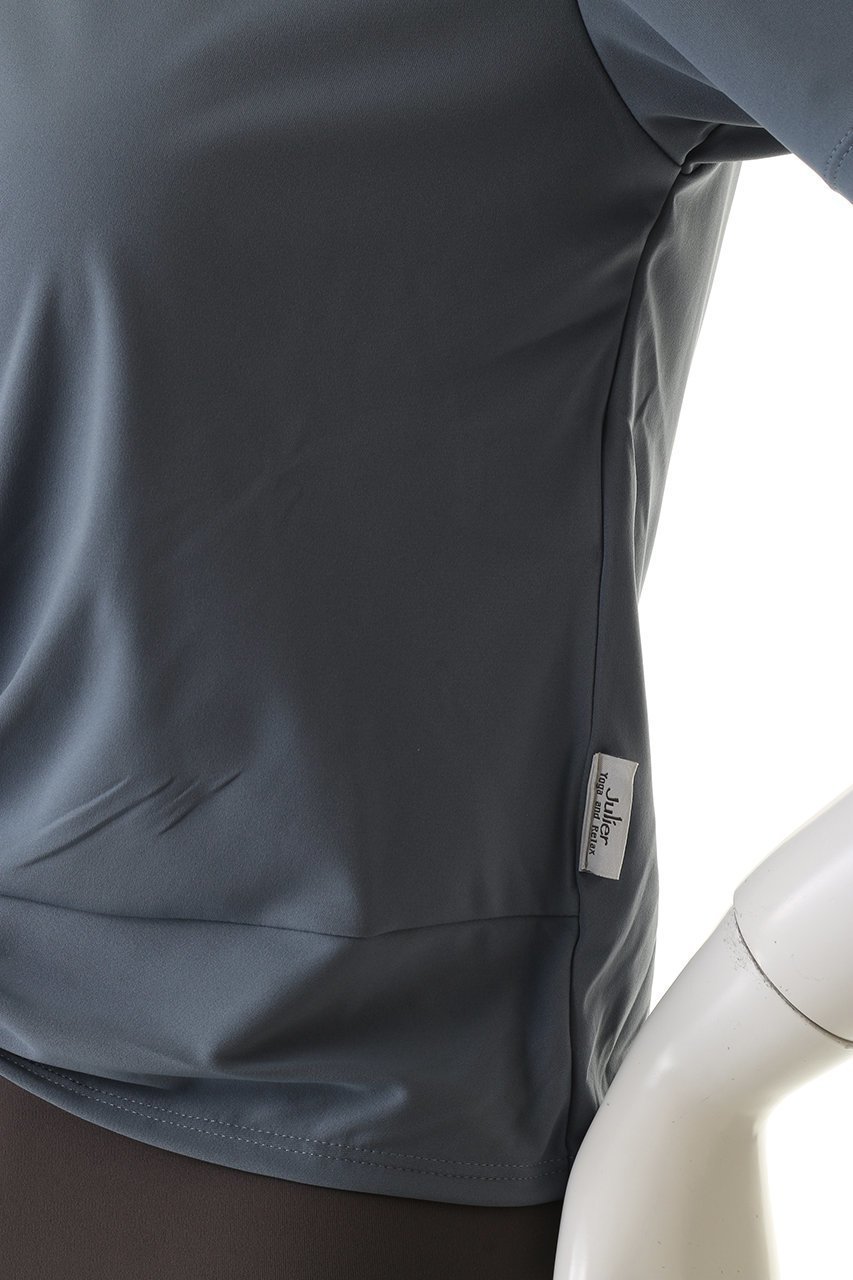 【ジュリエ/Julier】のアクティブフローコンパクトTシャツ 人気、トレンドファッション・服の通販 founy(ファニー) 　ファッション　Fashion　レディースファッション　Fashion for Women　トップス・カットソー　Cut & Sew Tops　シャツ・ブラウス・オフィスカジュアル　Elegant Blouses & Button-Ups　ロングTシャツ・Tシャツ　Longline T-Shirts & Tees　スポーツウェア　Functional & Stylish Sportswear　スポーツ トップス　Athletic Tops / Workout Tops / Training Shirts　2026年　2026　コンパクト　Compact, Small Size　ショート　Short, Short Length　シンプル　Simple, Minimal　スポーツ　Sports, Activewear　ヨガ　Yoga, Yoga Wear　夏　Summer　定番　Standard, Basic Item　春　Spring　S/S・春夏　SS, Spring/Summer, Warm Season　other-8|ID: prp329100004832782 ipo3291000000035264581