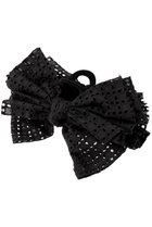 【トレス/TRESSE】のMesh Ruban Clip 人気、トレンドファッション・服の通販 founy(ファニー) ファッション Fashion レディースファッション Fashion for Women シュシュ&ヘアアクセ/ヘアアレンジ Scrunchies & Hair Accessories 2026年 2026 アクセサリー Fashion Accessories バレッタ Barrette, Hair Clip パーティ Party, Party Style フェミニン Feminine, Girly フォルム Silhouette, Form メッシュ Mesh, Net Fabric モチーフ Motif, Design Theme リボン Ribbon, Bow 夏 Summer 春 Spring S/S・春夏 SS, Spring/Summer, Warm Season thumbnail ブラック|ID: prp329100004833717 ipo3291000000035849924