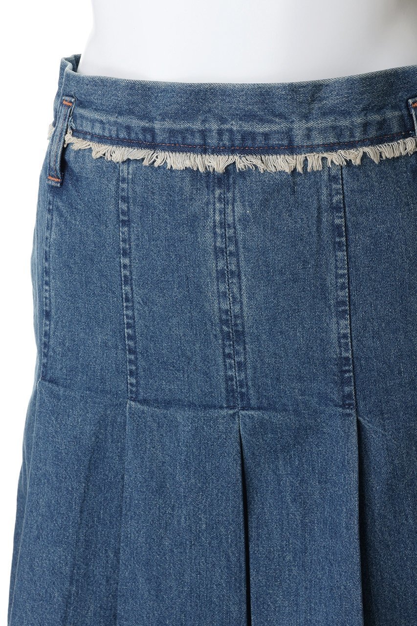 【マルティニーク/martinique】の【CURRENTAGE】デニムスカート 人気、トレンドファッション・服の通販 founy(ファニー) 　ファッション　Fashion　レディースファッション　Fashion for Women　スカート　Skirts　デニムスカート・カジュアルスカート　Denim Skirts　ロングスカート　Long Skirts / Maxi & Midi Skirts　2026年　2026　デニム　Denim, Jeans Material　フェミニン　Feminine, Girly　フロント　Front, Front Design　プリーツ　Pleats, Pleated　ロング　Long, Long-Length　夏　Summer　春　Spring　S/S・春夏　SS, Spring/Summer, Warm Season　other-5|ID: prp329100004833720 ipo3291000000035201530