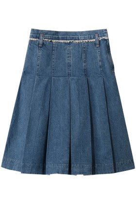 【マルティニーク/martinique】 【CURRENTAGE】デニムスカート人気、トレンドファッション・服の通販 founy(ファニー) ファッション Fashion レディースファッション Fashion for Women スカート Skirts デニムスカート・カジュアルスカート Denim Skirts ロングスカート Long Skirts / Maxi & Midi Skirts 2026年 2026 デニム Denim, Jeans Material フェミニン Feminine, Girly フロント Front, Front Design プリーツ Pleats, Pleated ロング Long, Long-Length 再入荷 Restock / Back in Stock 夏 Summer 春 Spring S/S・春夏 SS, Spring/Summer, Warm Season |ID:prp329100004833720