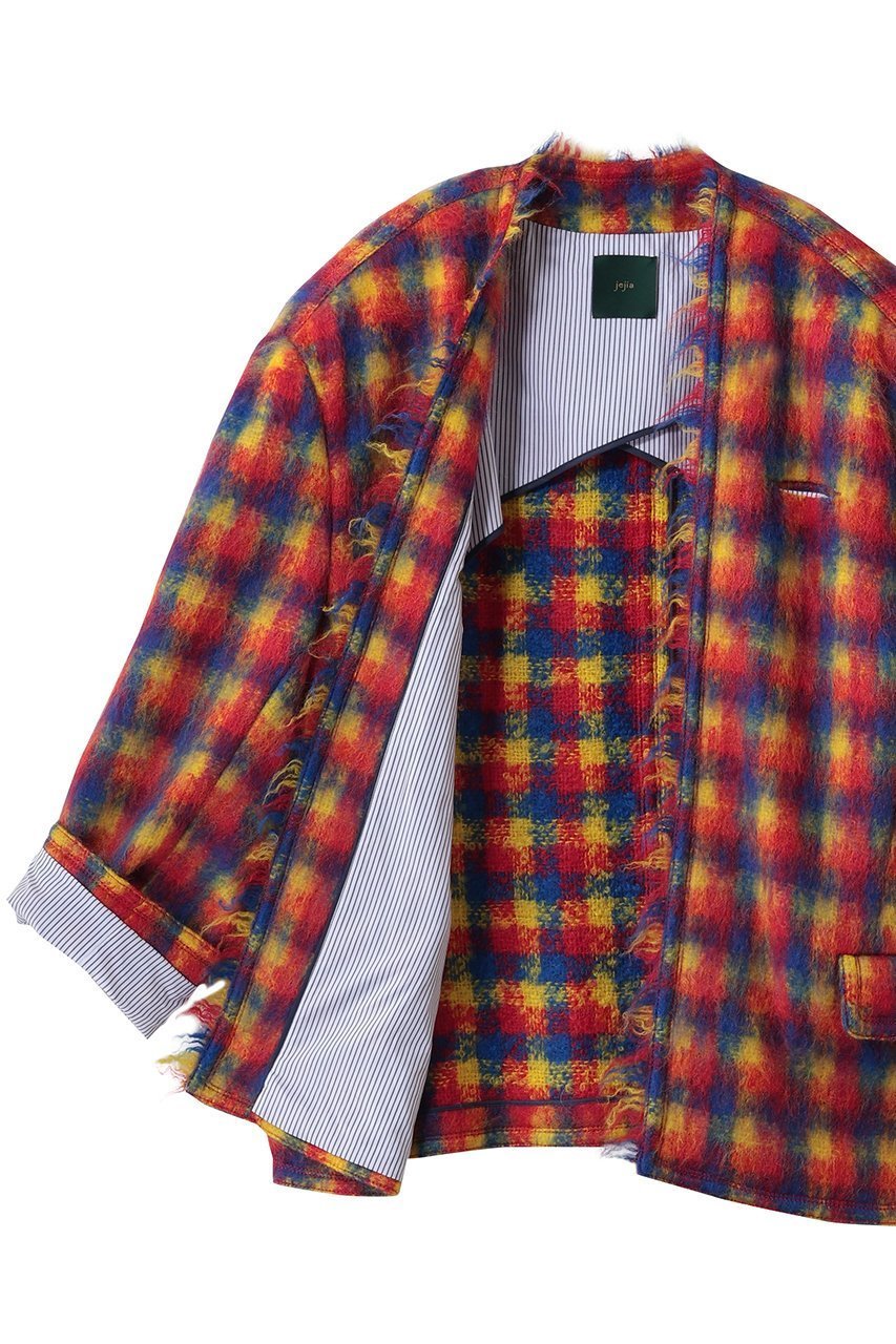 【スタニングルアー/STUNNING LURE】の【MASON JEJIA】マルチカラージャケット 人気、トレンドファッション・服の通販 founy(ファニー) 　ファッション　Fashion　レディースファッション　Fashion for Women　アウター　Coat / Outerwear Collection　レディースジャケット・軽アウター　Jackets　ジャケット　Jacket, Outerwear　デニム　Denim, Jeans Material　フォルム　Silhouette, Form　other-6|ID: prp329100004833724 ipo3291000000036209022