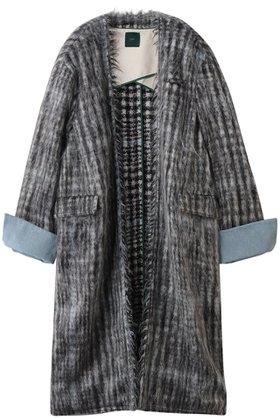 【スタニングルアー/STUNNING LURE】 【MASON JEJIA】チェックコート人気、トレンドファッション・服の通販 founy(ファニー) ファッション Fashion レディースファッション Fashion for Women アウター Coat / Outerwear Collection コート・ロングコート・ピーコート Long Coats, Peacoats & More ショート Short, Short Length チェック Check, Plaid, Tartan デニム Denim, Jeans Material フォルム Silhouette, Form モダン Modern, Contemporary |ID:prp329100004833725