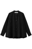 【ミディウミ/MidiUmi】のA line band collar shirt シャツ 人気、トレンドファッション・服の通販 founy(ファニー) ファッション Fashion レディースファッション Fashion for Women トップス・カットソー Cut & Sew Tops シャツ・ブラウス・オフィスカジュアル Elegant Blouses & Button-Ups 2026年 2026 スリーブ Sleeve, Long Sleeve / Short Sleeve フェミニン Feminine, Girly ロング Long, Long-Length 夏 Summer 定番 Standard, Basic Item 春 Spring S/S・春夏 SS, Spring/Summer, Warm Season thumbnail black|ID: prp329100004833729 ipo3291000000035201595