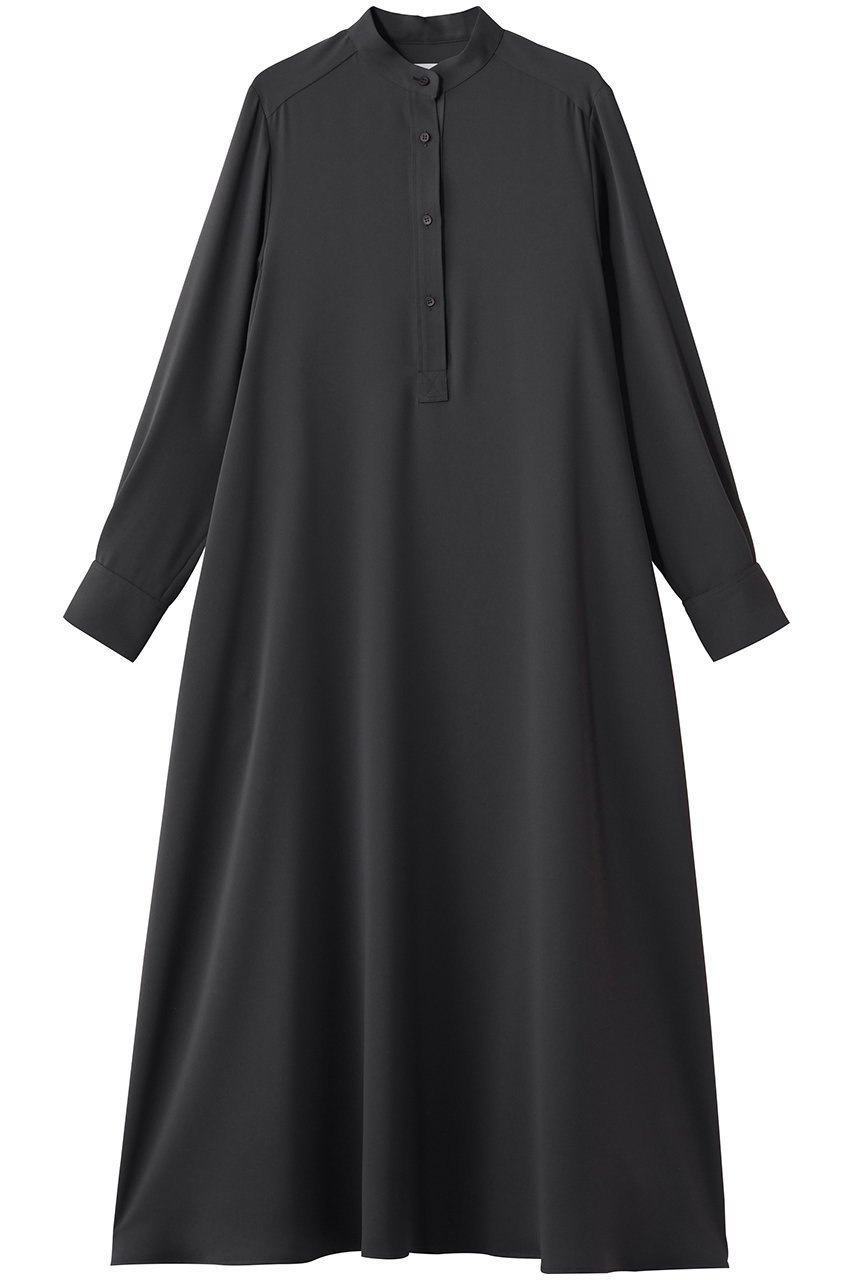 【グラフペーパー/Graphpaper】のSatin Band Collar Dress インテリア・キッズ・メンズ・レディースファッション・服の通販 founy(ファニー) 　ファッション　Fashion　レディースファッション　Fashion for Women　ワンピース　Dresses　フォーマル・パーティードレス・結婚式用ドレス　Elegant & Casual Dresses　チュニック　Tunic Tops & Dresses　2026年　2026　サテン　Satin, Glossy Fabric　チュニック　Tunic, Long Top　ドレス　Dress, One-Piece　ロング　Long, Long-Length　夏　Summer　春　Spring　S/S・春夏　SS, Spring/Summer, Warm Season　C.GRAY|ID: prp329100004833730 ipo3291000000035201611