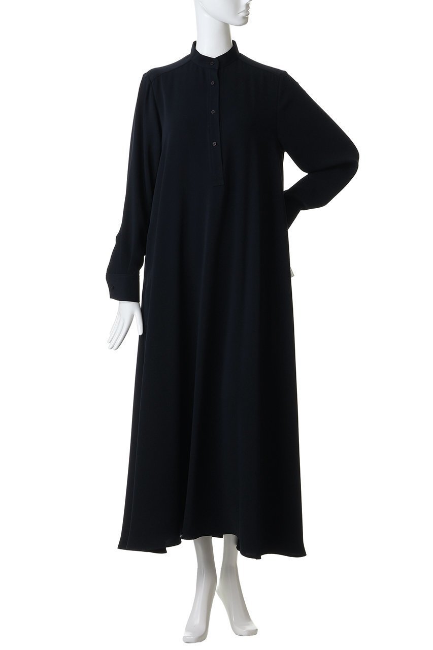 【グラフペーパー/Graphpaper】のSatin Band Collar Dress 人気、トレンドファッション・服の通販 founy(ファニー) 　ファッション　Fashion　レディースファッション　Fashion for Women　ワンピース　Dresses　フォーマル・パーティードレス・結婚式用ドレス　Elegant & Casual Dresses　チュニック　Tunic Tops & Dresses　2026年　2026　サテン　Satin, Glossy Fabric　チュニック　Tunic, Long Top　ドレス　Dress, One-Piece　ロング　Long, Long-Length　夏　Summer　春　Spring　S/S・春夏　SS, Spring/Summer, Warm Season　other-2|ID: prp329100004833730 ipo3291000000035201613