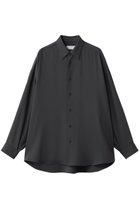 【グラフペーパー/Graphpaper】のSatin Oversized Regular Collor Shirt C.GRAY|ID: prp329100004833732 ipo3291000000035334593