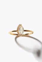 【アルティーダ ウード/ARTIDA OUD】の【1/22 0:00販売開始】elafonisi マーキス レインボームーンストーン パヴェダイヤモンド リング ホワイト|ID: prp329100004834319 ipo3291000000035211252