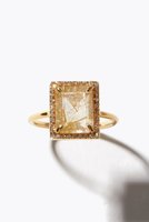 【アルティーダ ウード/ARTIDA OUD】の【1/22 0:00販売開始】elafonisi レクタングル ゴールドルチルクォーツ パヴェダイヤモンド リング 人気、トレンドファッション・服の通販 founy(ファニー) ファッション Fashion レディースファッション Fashion for Women 2026年 2026 シンプル Simple, Minimal ダイヤモンド Diamond, Brilliant Cut 夏 Summer 春 Spring S/S・春夏 SS, Spring/Summer, Warm Season |ID:prp329100004834321