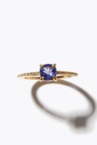 【アルティーダ ウード/ARTIDA OUD】のelafonisi クッション タンザナイト パヴェダイヤモンド ハーフエタニティ リング ブルー|ID: prp329100004834323 ipo3291000000035485460