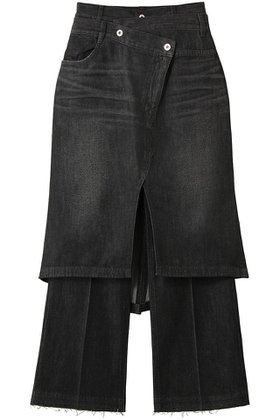 【メゾンスペシャル/MAISON SPECIAL】 Layered Skirt Denim Pants/レイヤードスカートデニムパンツ人気、トレンドファッション・服の通販 founy(ファニー) ファッション Fashion レディースファッション Fashion for Women スカート Skirts パンツ Pants & Trousers デニムパンツ・ジーンズ・美脚デニム Denim Jeans & Pants 2026年 2026 アシンメトリー Asymmetrical Style デニム Denim, Jeans Material 夏 Summer 春 Spring S/S・春夏 SS, Spring/Summer, Warm Season |ID:prp329100004834326