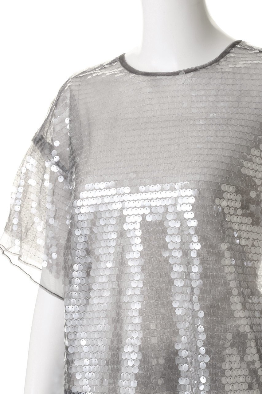 【メゾンスペシャル/MAISON SPECIAL】のSheer sequins Over T-Shirt/シアースパンコールオーバーTシャツ 人気、トレンドファッション・服の通販 founy(ファニー) 　ファッション　Fashion　レディースファッション　Fashion for Women　トップス・カットソー　Cut & Sew Tops　シャツ・ブラウス・オフィスカジュアル　Elegant Blouses & Button-Ups　ロングTシャツ・Tシャツ　Longline T-Shirts & Tees　カットソー・ベーシックTシャツ　Cut-and-Sewn Tops / Stretch Tees & Basics　2026年　2026　おすすめ　Recommended / Our Picks　カーディガン　Cardigan, Knitwear　スパンコール　Sequins, Sequin Embellishment　スリーブ　Sleeve, Long Sleeve / Short Sleeve　メッシュ　Mesh, Net Fabric　ロング　Long, Long-Length　夏　Summer　春　Spring　S/S・春夏　SS, Spring/Summer, Warm Season　other-5|ID: prp329100004834330 ipo3291000000035860844