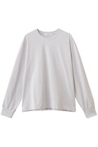 【エブール/ebure】のコットンロングスリーブTシャツ 人気、トレンドファッション・服の通販 founy(ファニー) ファッション Fashion レディースファッション Fashion for Women トップス・カットソー Cut & Sew Tops シャツ・ブラウス・オフィスカジュアル Elegant Blouses & Button-Ups ロングTシャツ・Tシャツ Longline T-Shirts & Tees カットソー・ベーシックTシャツ Cut-and-Sewn Tops / Stretch Tees & Basics 2026年 2026 インナー Innerwear コンパクト Compact, Small Size スリーブ Sleeve, Long Sleeve / Short Sleeve ロング Long, Long-Length 夏 Summer 定番 Standard, Basic Item 春 Spring S/S・春夏 SS, Spring/Summer, Warm Season thumbnail ライトグレー|ID: prp329100004834333 ipo3291000000035733500