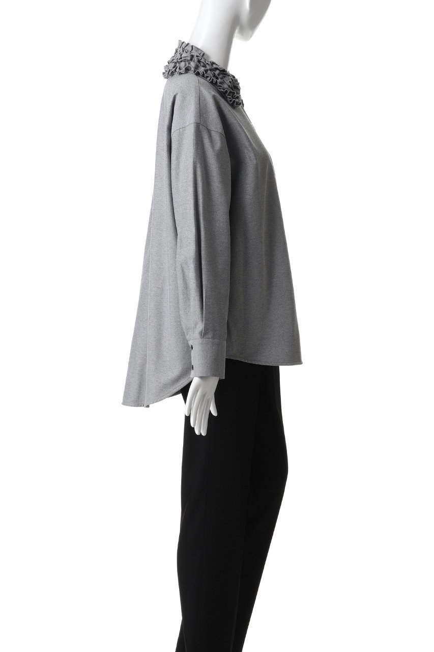 【マノフ/MANOF】のFRILL COLLAR OXFORD SHIRTトップス 人気、トレンドファッション・服の通販 founy(ファニー) ファッション Fashion レディースファッション Fashion for Women トップス・カットソー Cut & Sew Tops シャツ・ブラウス・オフィスカジュアル Elegant Blouses & Button-Ups 2026年 2026 クラシカル Classical, Vintage-Inspired シンプル Simple, Minimal スラックス Slacks, Dress Pants スリーブ Sleeve, Long Sleeve / Short Sleeve デニム Denim, Jeans Material フリル Frill, Ruffle ロング Long, Long-Length エレガント 上品 Elegant 夏 Summer 春 Spring S/S・春夏 SS, Spring/Summer, Warm Season other-3|ID: prp329100004834334 ipo3291000000036069700