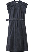 【スリーワン フィリップリム/3.1 Phillip Lim】のデニムシャーティング パフスリーブドレス ウォッシュドインディゴ|ID: prp329100004834339 ipo3291000000035485530